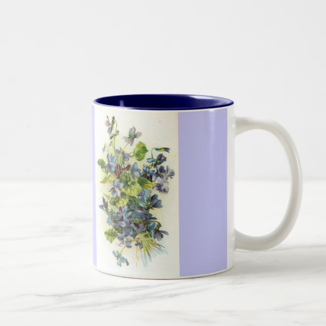 violetas, caneca das violetas (Direita)