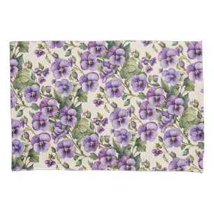 Violetas roxas em branco
