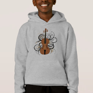 Violino com redemoinhos