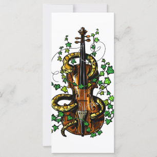 Violino e cobra