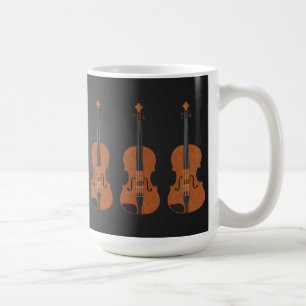 Violino: modelo 3D: Caneca de café