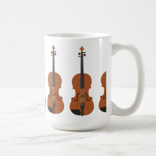 Violino: modelo 3D: Caneca de café