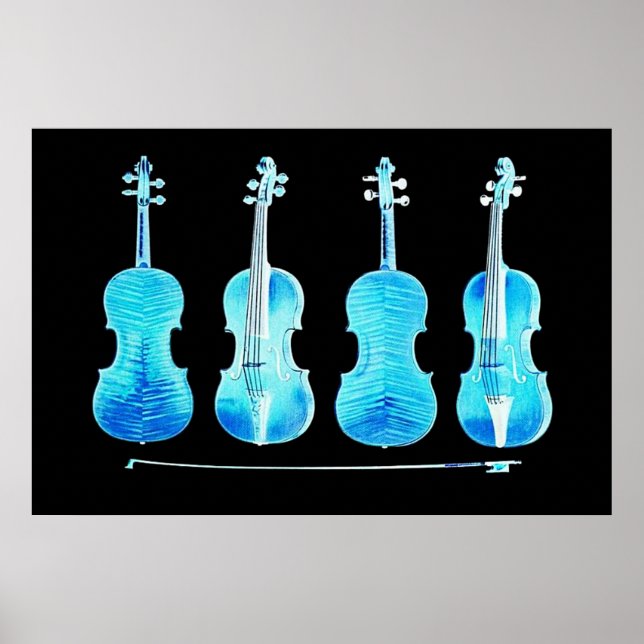 violinos stradivarius e poster arco azul-de 8,99 (Frente)