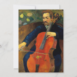 Violoncellist Schneklud   Paul Gauguin