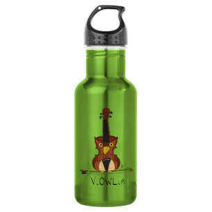 ViOWLin Violin Coruja Music Garrafa