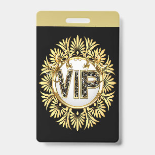 VIP - Consulte Crachá traseiro