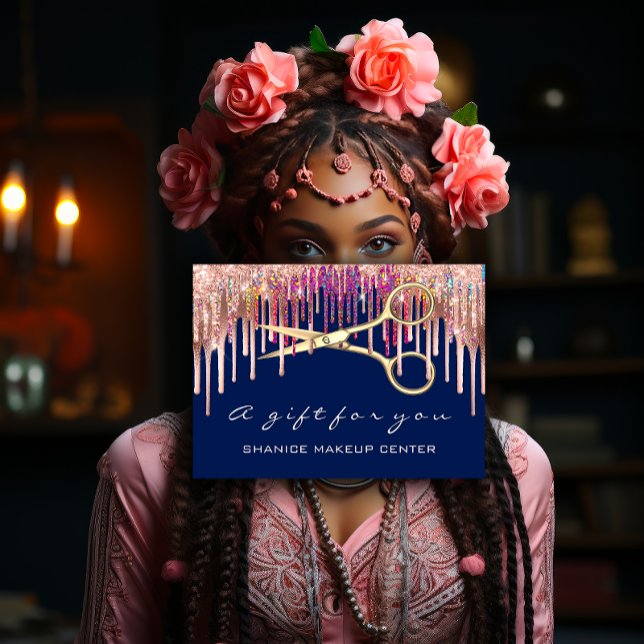 VIP de Tesoura de Hairdresser de Certificado de 10 (100 Gift Certificate Hairdresser Scissors Drip VIP )