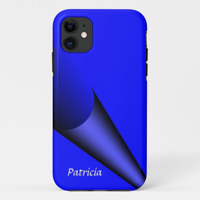 Vire Cobalto da capas de iphone Personalizada da P (Verso)