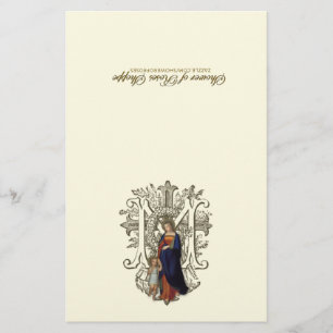 Virgem Abençoada Maria Jesus Católico Religioso