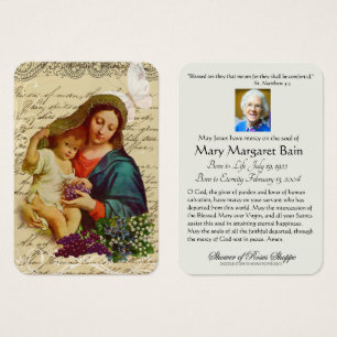 Virgem Abençoada Maria Memorial do Funeral Catól