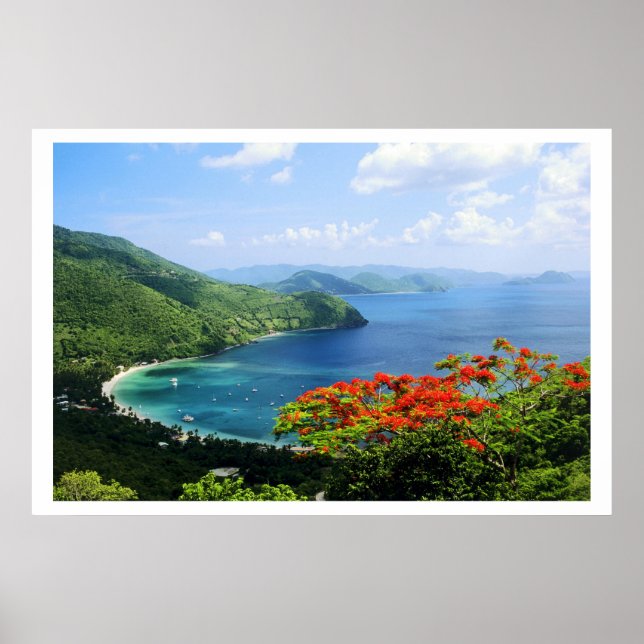 Virgem Britânica Isles poster (Frente)