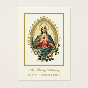 Virgem Católica Maria Oração Funeral Religiosa