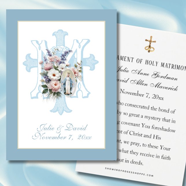 Virgem Católica Mary Favor Prece de Casamento (Criador carregado)