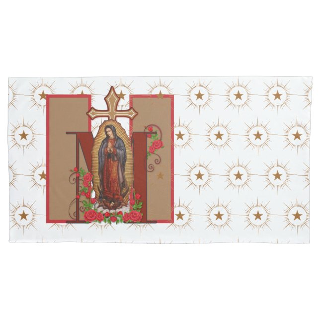 Virgem Católica Mary Marian Rosa Guadalupe (Frente)
