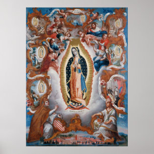 "Virgem de Guadalupe" poster