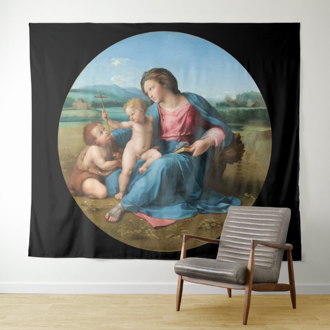 Virgem e Criança Tapeçaria (In Situ (Horizontal))