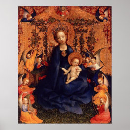 Virgem Maria da Poster Rosa