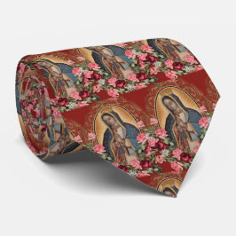 Virgem Maria de Guadalupe México Gravata Espanhola