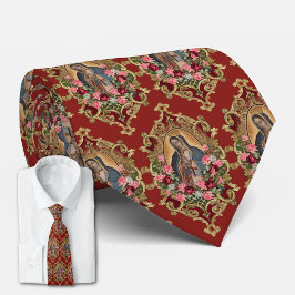Virgem Maria de Guadalupe México Gravata Espanhola