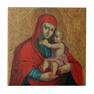 Virgem Maria e Menino Jesus por Jan Rombauer
