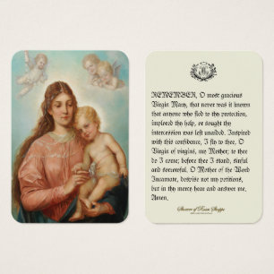 Virgem Maria Jesus Angels - Oração de Memória