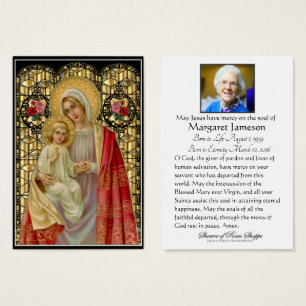 Virgem Maria Jesus Memorial Funeral