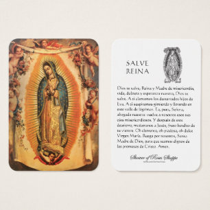 Virgem Maria Salve Reina Oração Espanhola Santa