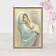 Virgem Religiosa Maria Jesus Cartão de condolência (Orchid)