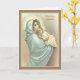 Virgem Religiosa Maria Jesus Cartão de condolência (Yellow Flower)