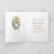Virgem Religiosa Maria Jesus Cartão de condolência (Interior)