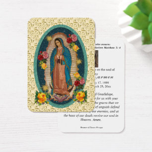 Virgem Religiosa Mary Guadalupe Funeral do México