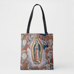 "Virgin as bolsas da arte de Guadalupe"