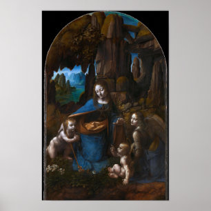 Virgin das rochas - National Gallery - poster