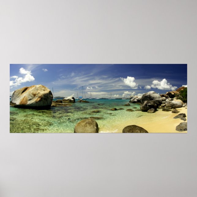 Virgin Gorda - A Poster das Banheiras (Frente)