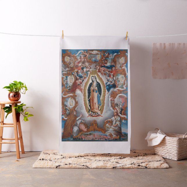 "Virgin tecido religioso do costume da arte de (In Situ)