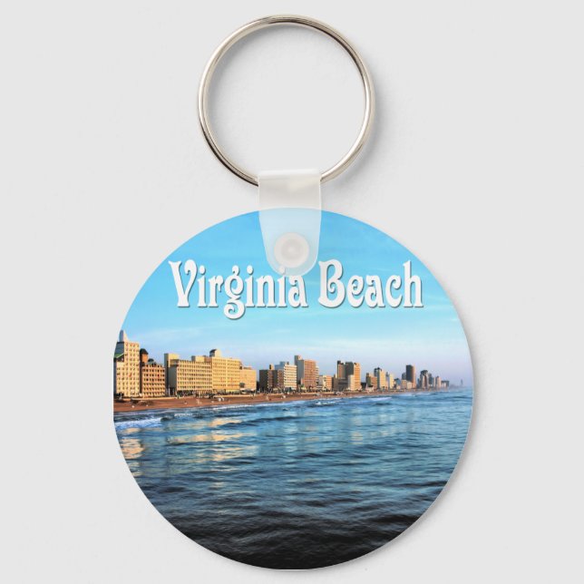 Virginia Beach Chaveiro (Frente)
