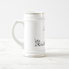 Virginia Beach Personalizada Caneca de cerveja de