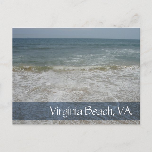 Virginia Beach, VA. Cartão postal nº 10 (Frente)
