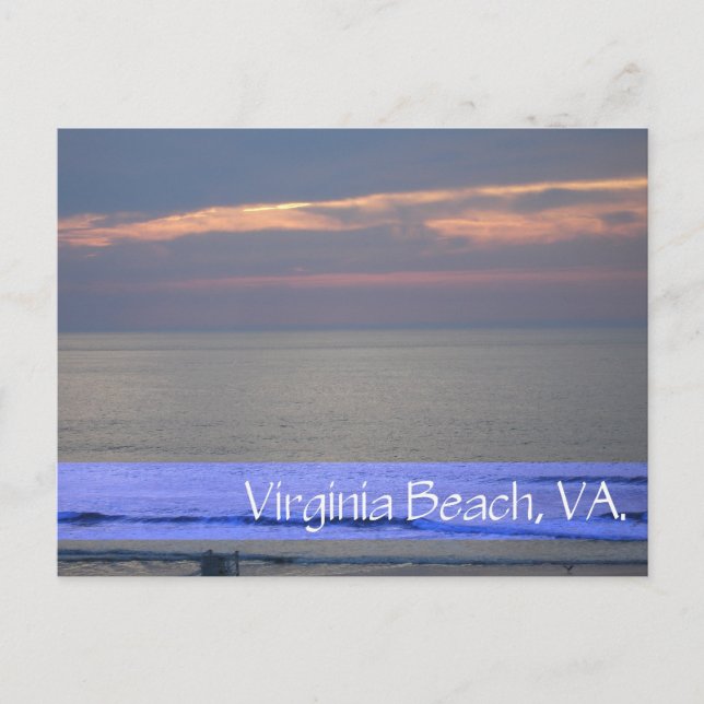 Virginia Beach, VA. Cartão postal nº 2 (Frente)