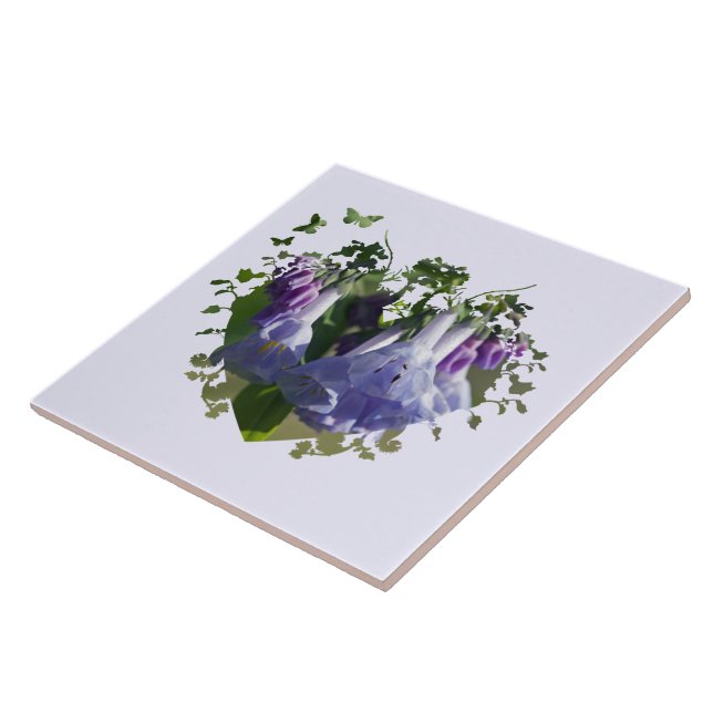 Virginia Bluebells Wildflorls (Lateral)