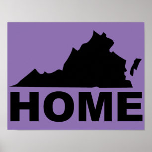 Virginia Home Longe Do Sinal Poster Do Estado