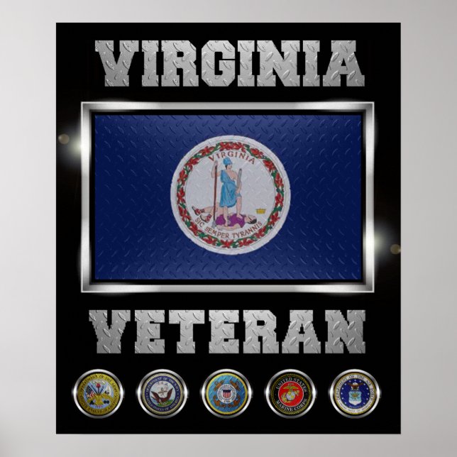 Virginia Veteran poster (Frente)