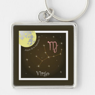 Virgo agosto 23 to de setembros de 23 porta-chaves