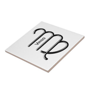 VIRGO, Design abstrato do Sinal Zodiac,