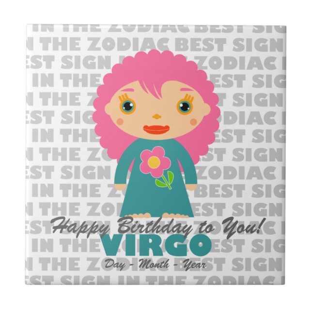 Virgo Happy Birthday (Frente)