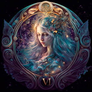 Virgo Zodiac - Sinal de serra Quebra-cabeça