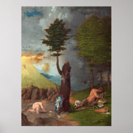 Virtude e vice - Lorenzo Lotto Fine Art Poster