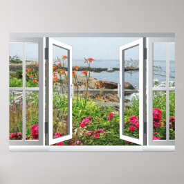 VISÃO AMÁVEL DE JARDIM DA POSTER DE COVE OCEANA