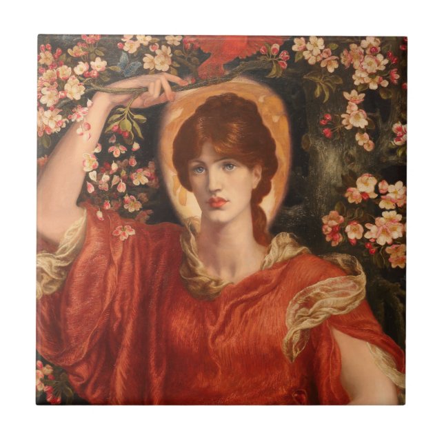 Visão de Fiammetta 1878 Dante Gabriel Rossetti (Frente)
