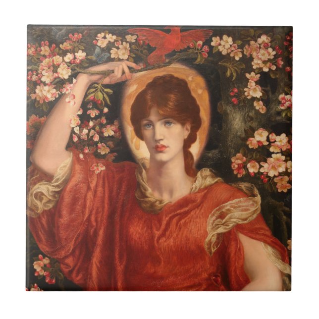Visão de Fiammetta (por Dante Gabriel Rossetti) (Frente)